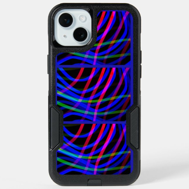 Screen Saver Pattern iPhone 15 Plus Case (Back)