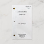 Screenplay Business Card at Zazzle