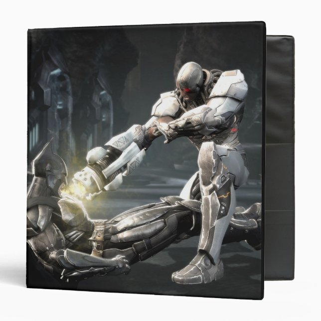 Screenshot: Batman vs Cyborg 3 Ring Binder (Front/Inside)