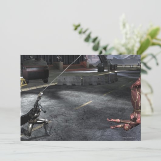 Screenshot: Batman vs Flash (Standing Front)