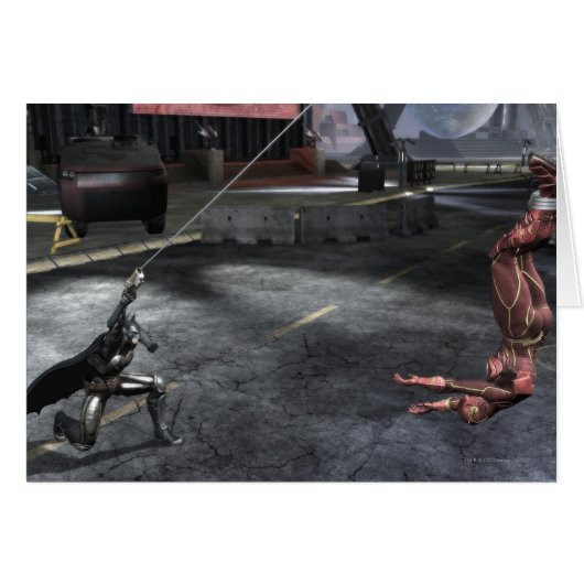 Screenshot: Batman vs Flash Cards (Front Horizontal)