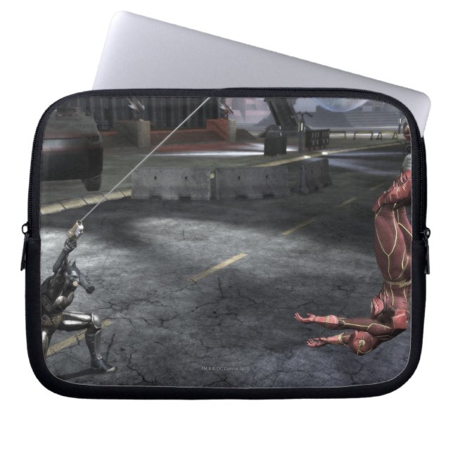 Screenshot: Batman vs Flash Laptop Sleeve (Front)