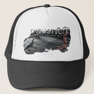 Screenshot: Batman vs Flash Trucker Hat