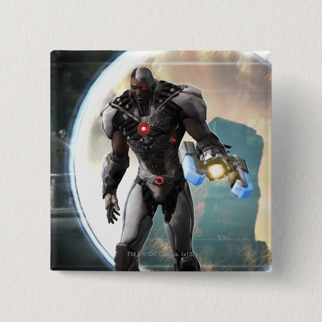 Screenshot: Cyborg 2 Button (Front)