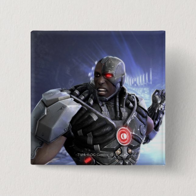 Screenshot: Cyborg 2 Pinback Button (Front)