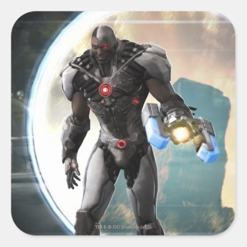 Screenshot Cyborg 2 Square Sticker