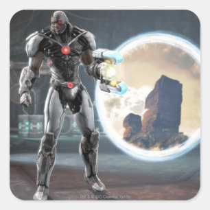 Screenshot: Cyborg 3 Square Sticker