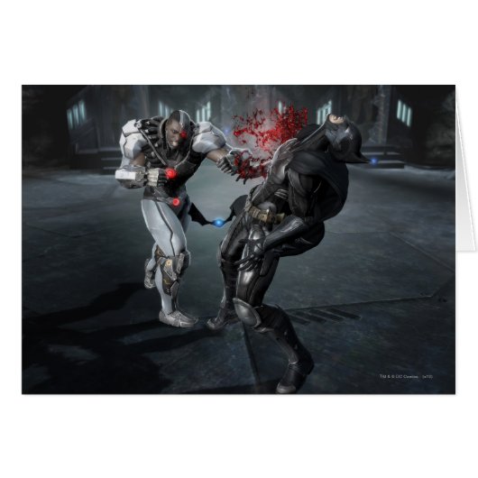 Screenshot: Cyborg vs Batman Cards (Front Horizontal)