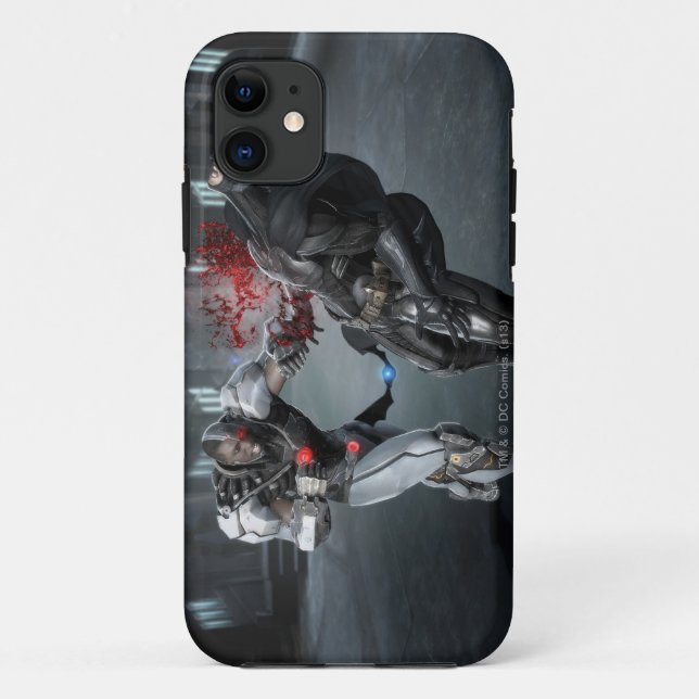 Screenshot: Cyborg vs Batman Case-Mate iPhone Case (Back)