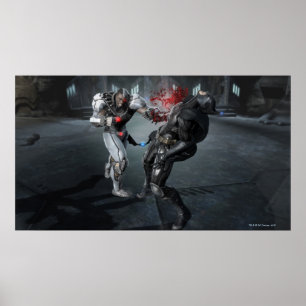 Screenshot: Cyborg vs Batman Poster