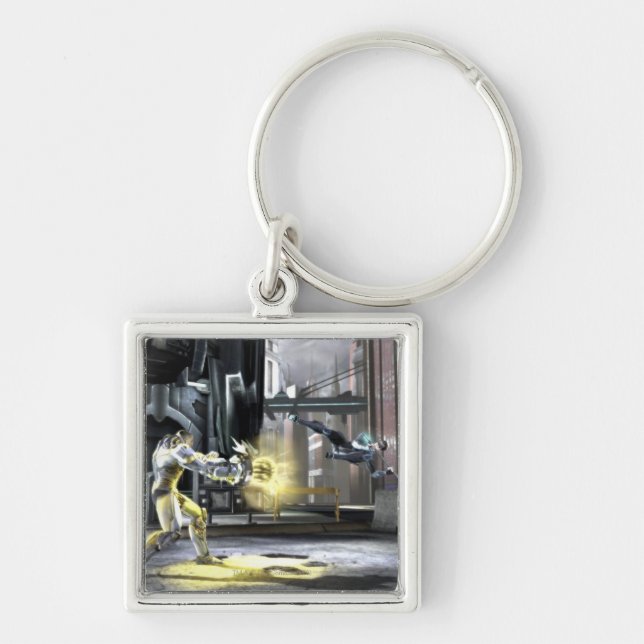 Screenshot: Cyborg vs Nightwing 2 Keychain (Front)