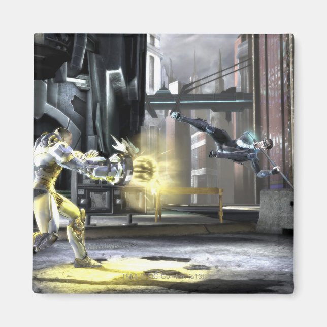 Screenshot: Cyborg vs Nightwing 2 Magnet (Front)