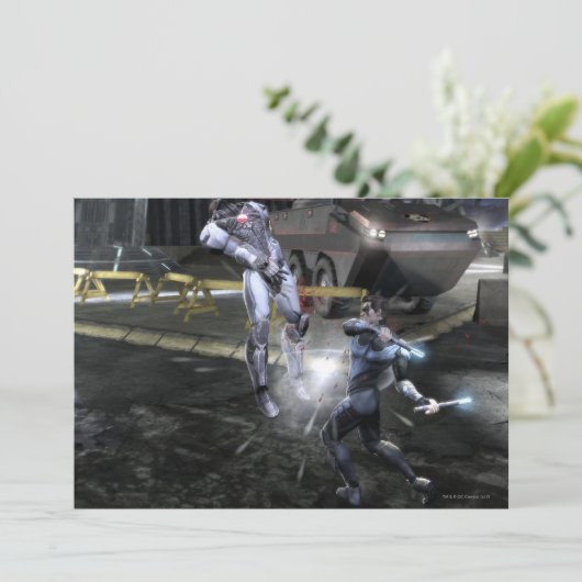 Screenshot: Cyborg vs Nightwing 3 (Standing Front)