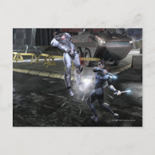 Screenshot: Cyborg vs Nightwing 3 Postcard
