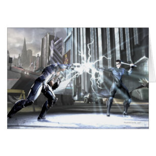 Screenshot: Cyborg vs Nightwing 4