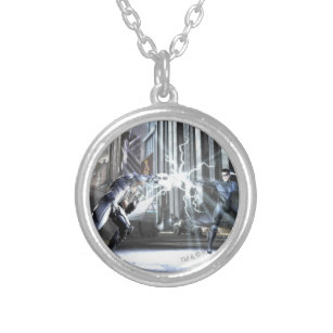 Screenshot: Cyborg vs Nightwing 4 Silver Plated Necklace
