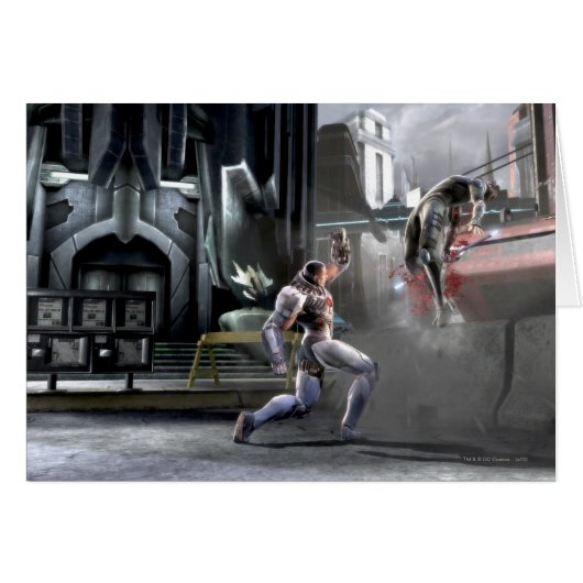 Screenshot: Cyborg vs Nightwing Cards (Front Horizontal)