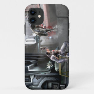 Screenshot: Cyborg vs Nightwing iPhone 11 Case