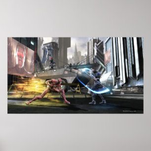 Screenshot: Flash vs Nightwing Poster