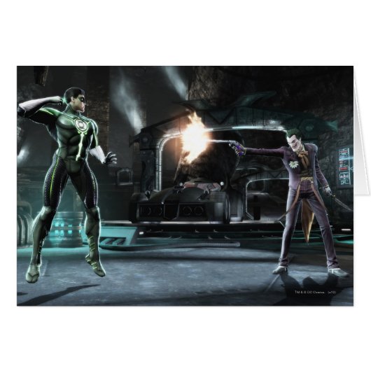 Screenshot: Green Lantern vs Joker Cards (Front Horizontal)