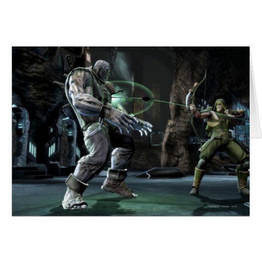 Screenshot: Grundy vs Green Arrow Cards (Front Horizontal)