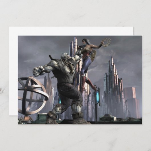 Screenshot: Grundy vs Wonder Woman (Front/Back)