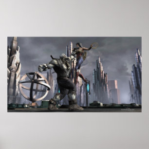 Screenshot: Grundy vs Wonder Woman Poster