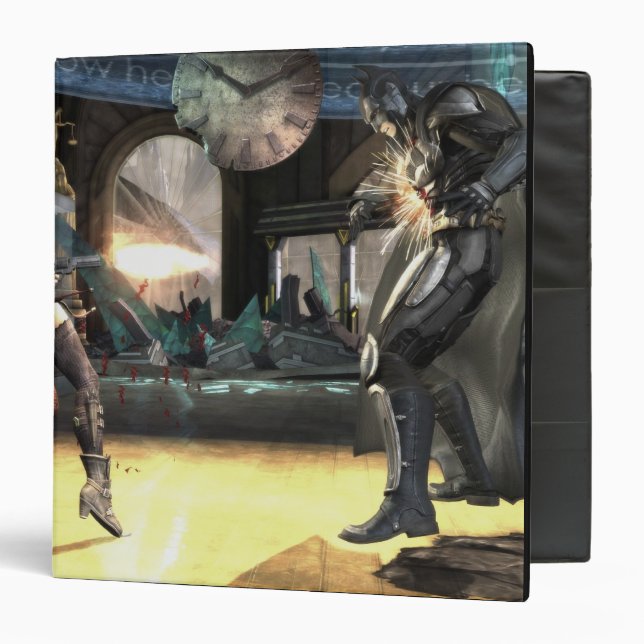 Screenshot: Harley vs Batman 2 3 Ring Binder (Front/Inside)