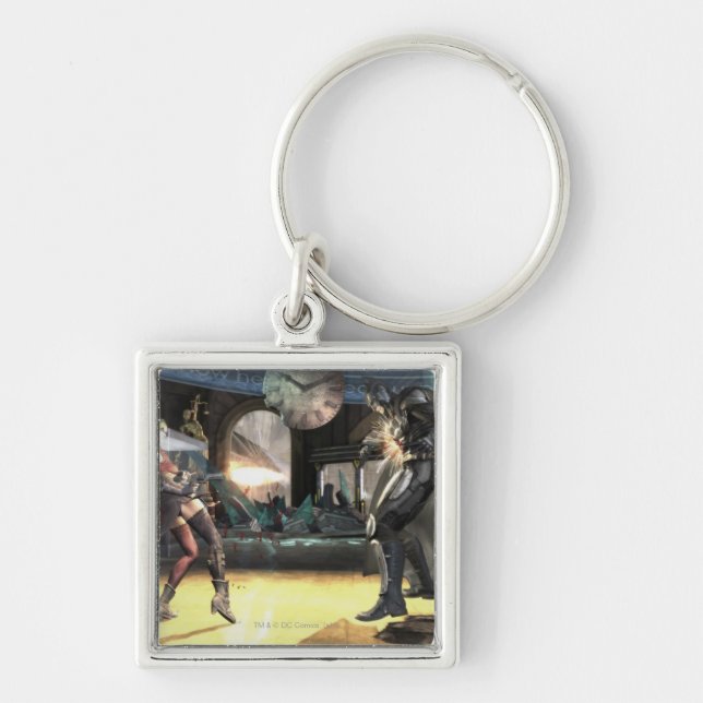 Screenshot: Harley vs Batman 2 Keychain (Front)