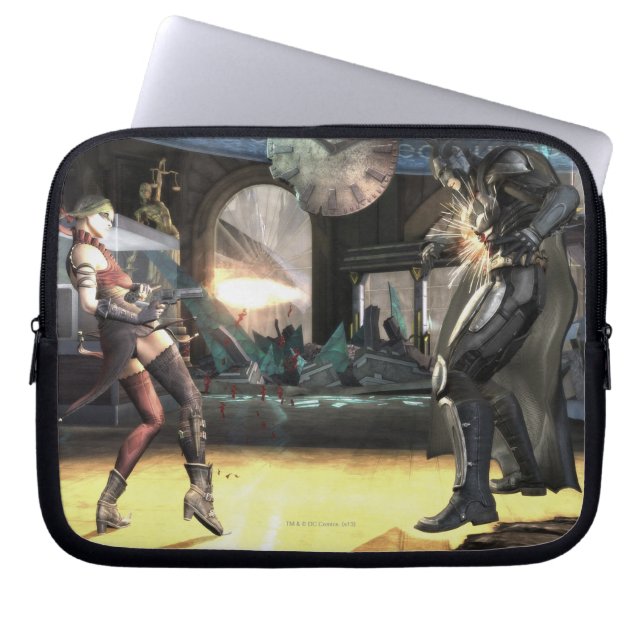 Screenshot: Harley vs Batman 2 Laptop Sleeve (Front)