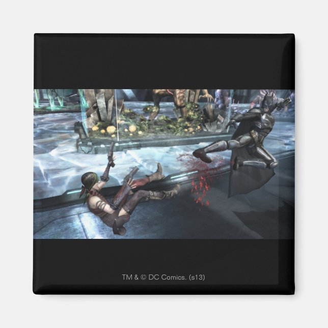 Screenshot: Harley vs Batman Magnet (Front)