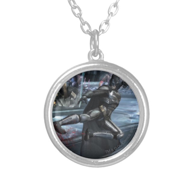 Screenshot: Harley vs Batman Silver Plated Necklace (Front)
