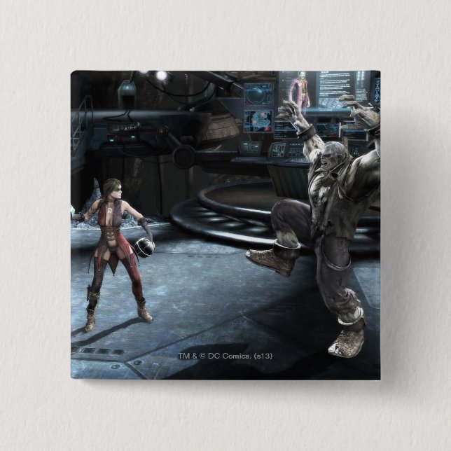 Screenshot: Harley vs Grundy Button (Front)