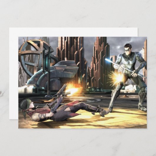 Screenshot: Harley vs Nightwing (Front/Back)