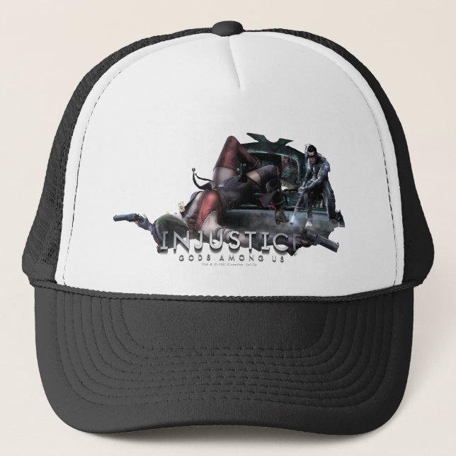 Screenshot: Harley vs Nightwing 2 Trucker Hat (Front)