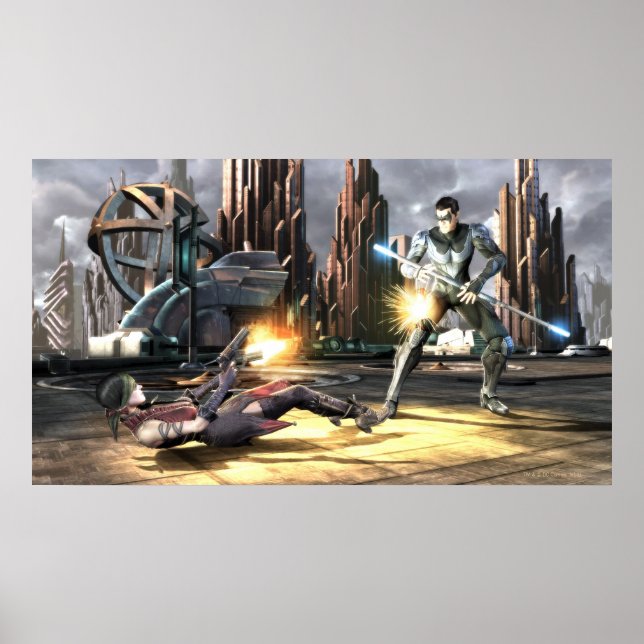 Screenshot: Harley vs Nightwing Poster (Front)