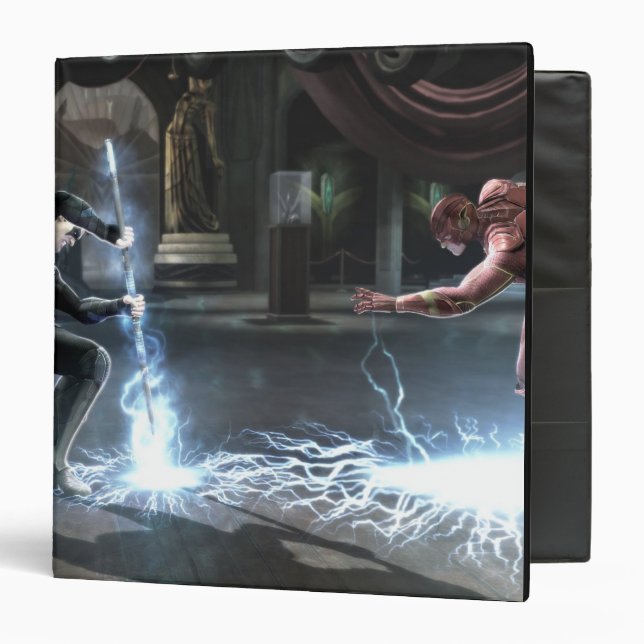 Screenshot: Nightwing vs Flash Binder (Front/Inside)