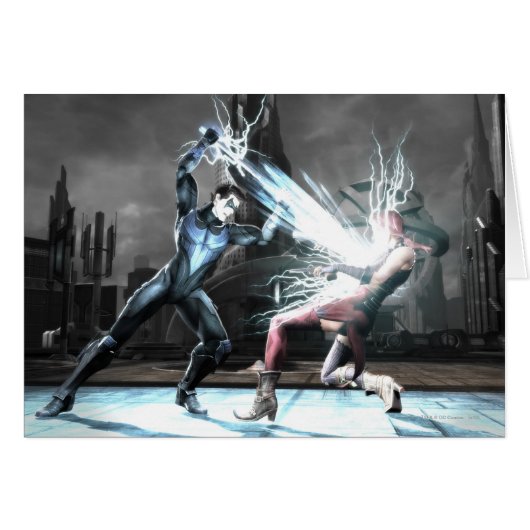 Screenshot: Nightwing vs harley Cards (Front Horizontal)