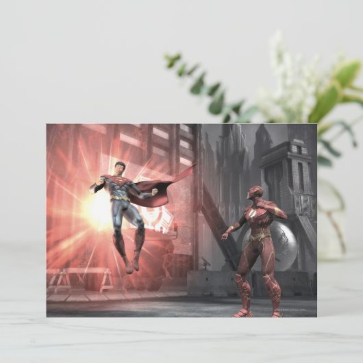 Screenshot: Superman vs Flash (Standing Front)