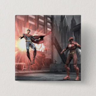 Screenshot: Superman vs Flash Button