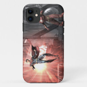 Screenshot: Superman vs Flash iPhone 11 Case