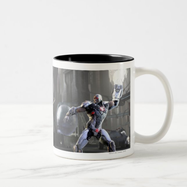 Screenshot: Wonder Woman vs Cyborg 2 Two-Tone Coffee Mug (Right)