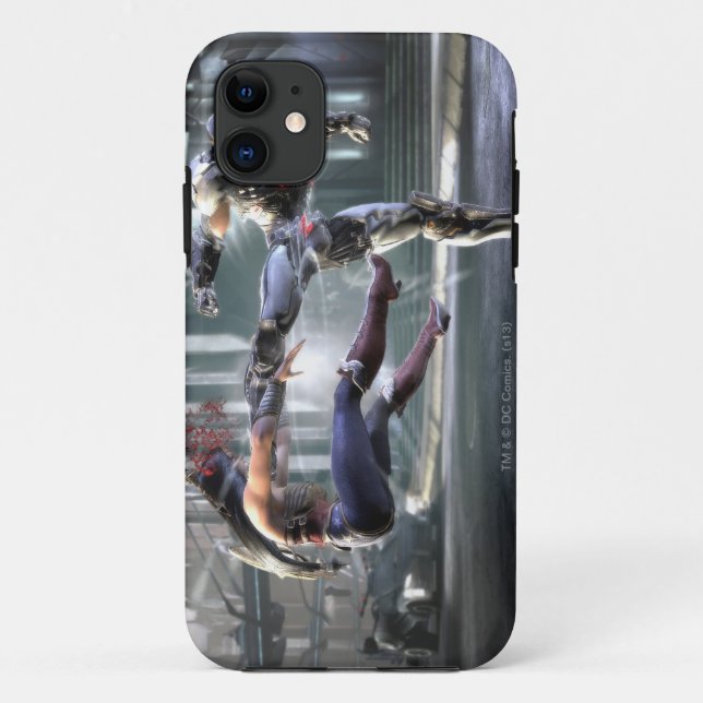 Screenshot: Wonder Woman vs Cyborg Case-Mate iPhone Case (Back)