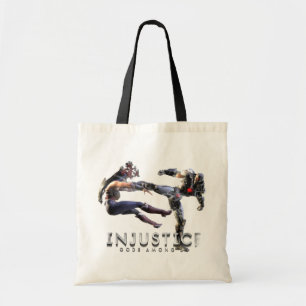 Screenshot: Wonder Woman vs Cyborg Tote Bag