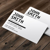 Screenwriter Black & White Minimalist