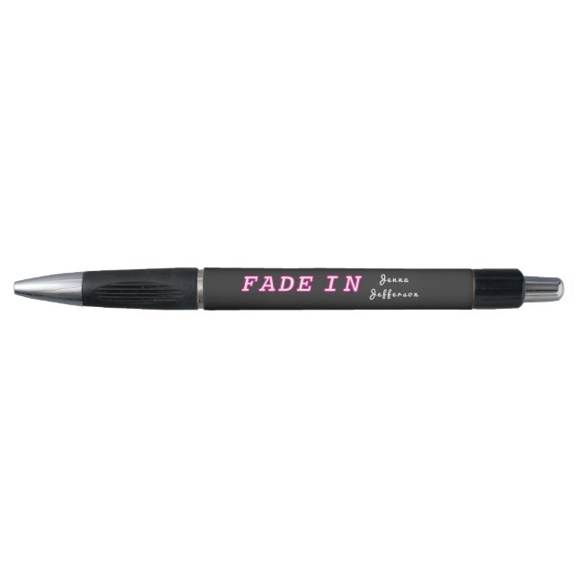 Screenwriter Personalized Pen (Front)