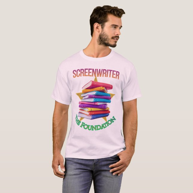 Screenwriter - The Foundation Men's T-Shirt (Front Full)