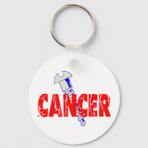 Screw Cancer Keychain