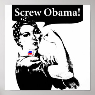Screw Obama! Poster