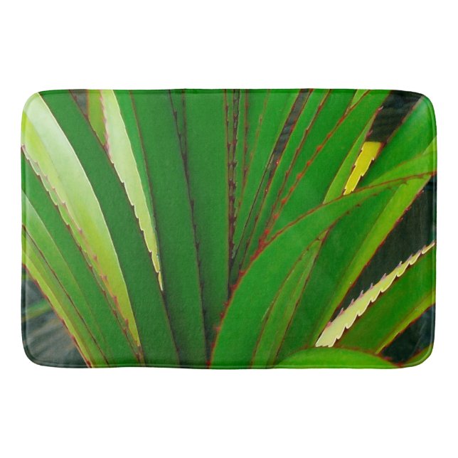 Screw Pine Closeup Bath Mat (Front)